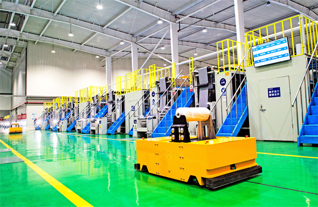 新疆眾和中國首條高壓電極箔只能數字化生產線