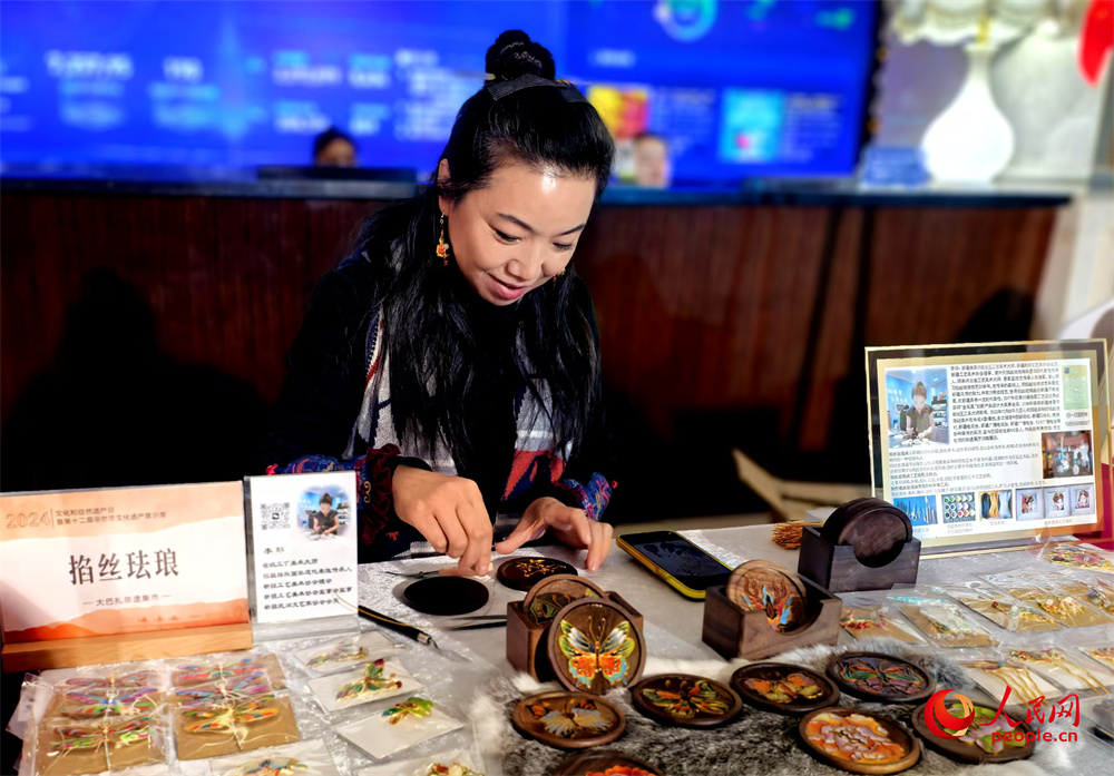 文化創意集市現場。人民網記者 韓婷攝 