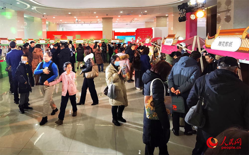 文化創意集市現場。人民網記者 韓婷攝 